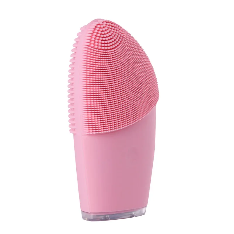 Silicone Facial Cleansing Brush Electric Sonic Face Scrubber Massager