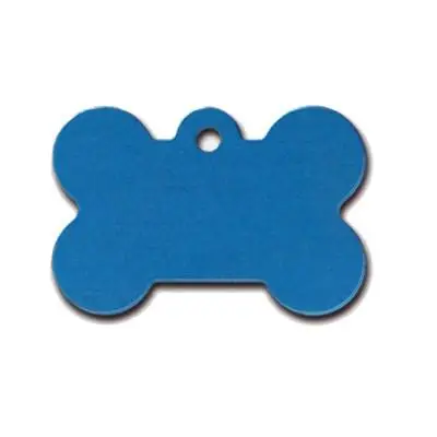cheap high quality customized logo colorful dog bone shape oem pet tags laser anodized aluminum