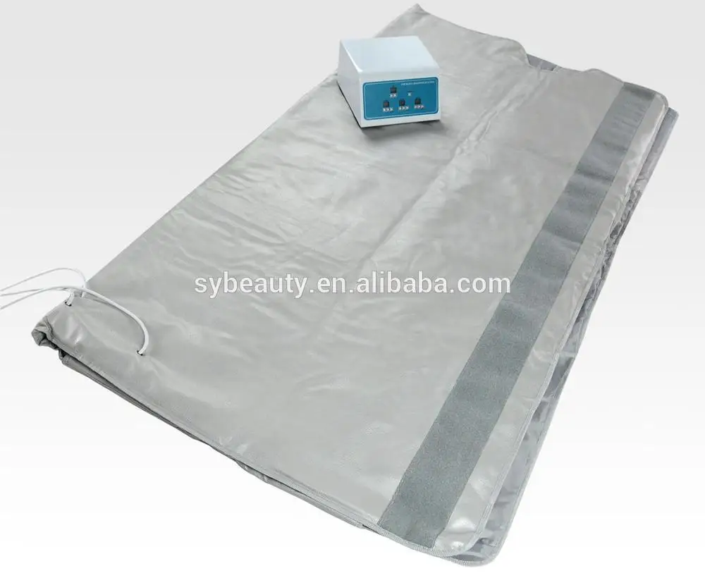 горячей продаёа тепла терапии портативный 3 зоны лучей тепловые тела похудения спа подогревом сауна одеяло