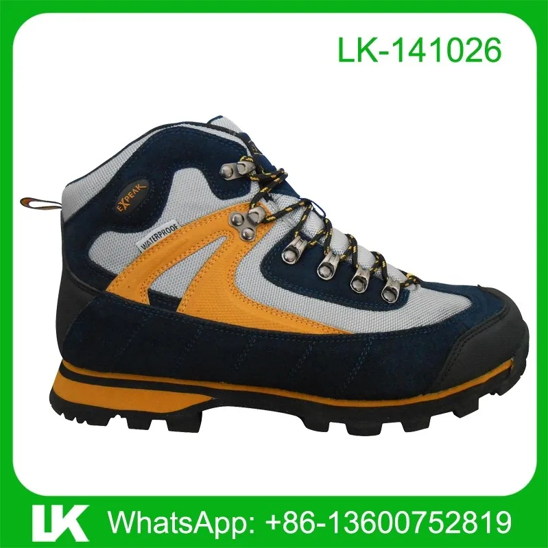 Новый дизайн Высокого Качества мужская Непромокаемую Обувь Походы