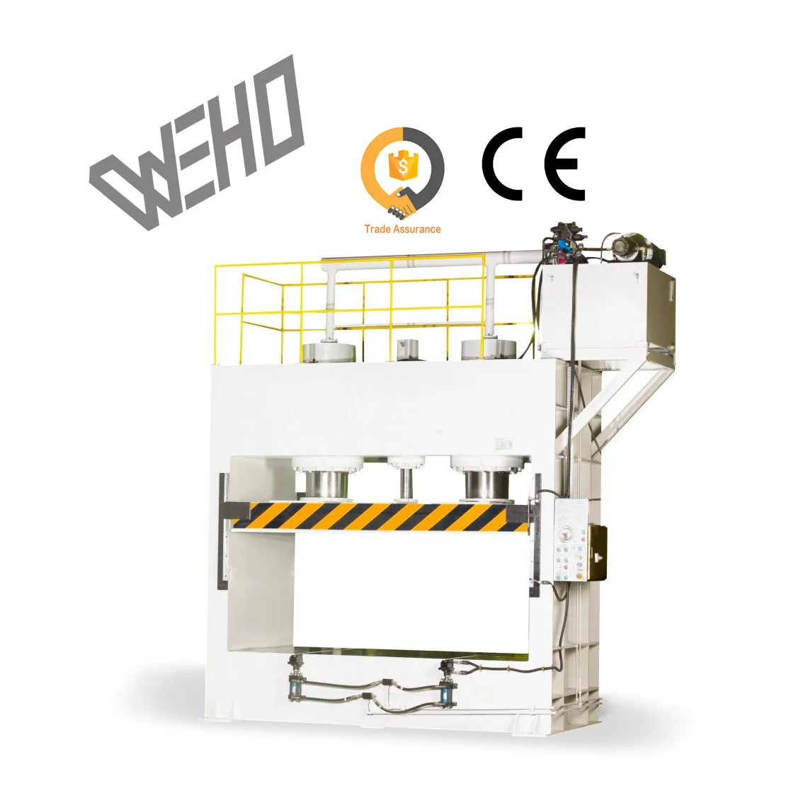 Wood cold presses for laminating veneer