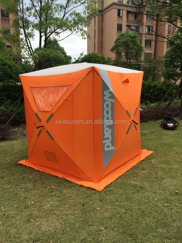 Ice fishing cub 3 Man  Portable  Market Hub ICE FISHING TENT Shelter