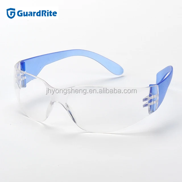 GuardRite brand CE EN166 Anti-Scratch,Anti-UV industrial protective working safety goggle