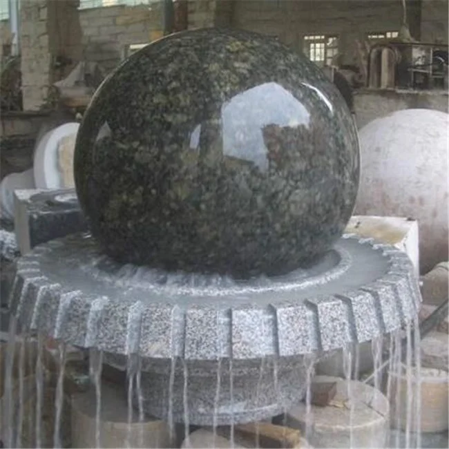 Top quality large stone sphere, stone garden products