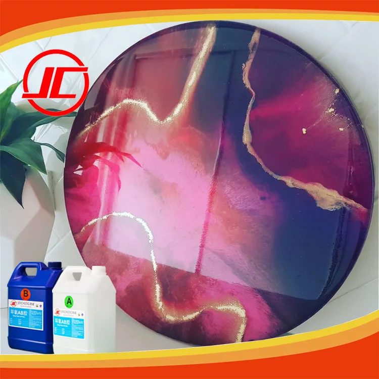 
Crystal Clear Epoxy Resin and Epoxy Art Resin for Fluid Painting with 1 Gallon Kit 