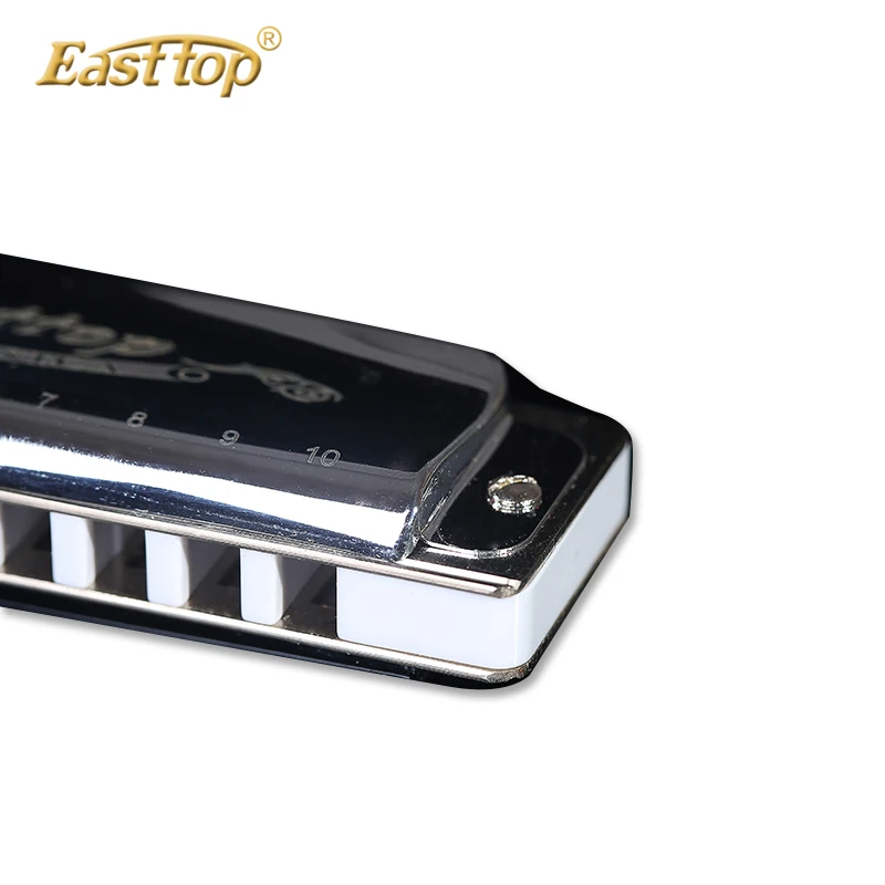 
EASTTOP brand 10 holes beautiful easttop diatonic harmonica 
