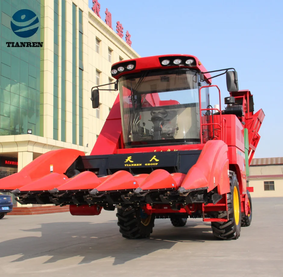 TIANREN 3 - 7 Rows Self Propelled Corn Picker for Sale