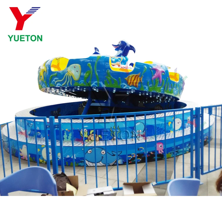 Funfair Amusement Ride Kids Indoor Games Equipment City Magic Ocean Turntable In Algeria