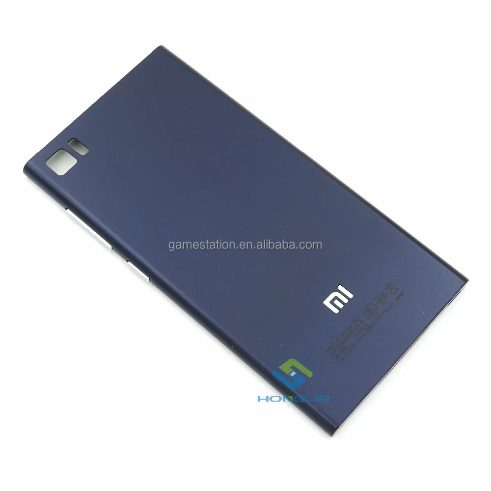 Best Price Battery door back Rear Cover housing for xiaomi mi3 replacement for xiomi mobile phone