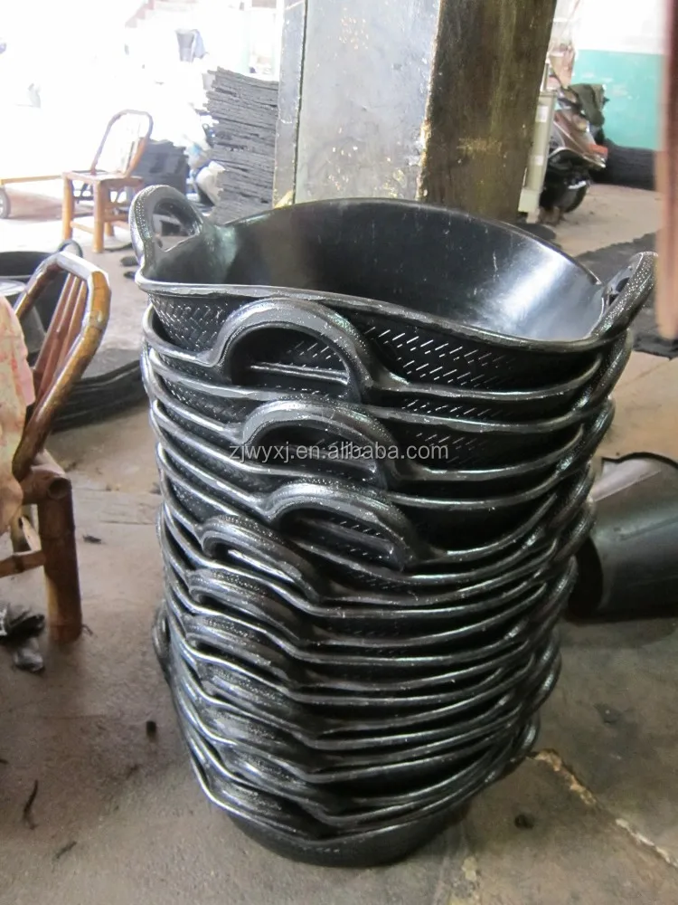 Hook-over feed bucket,Tyre rubber horse feeder,Rubber trough,REACH