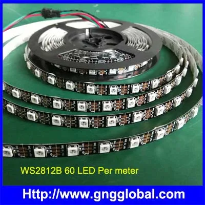 2023 Top quality high service life hours 50000 programmable ws2812b/2813  digital  addressavle dream color rgb led strip