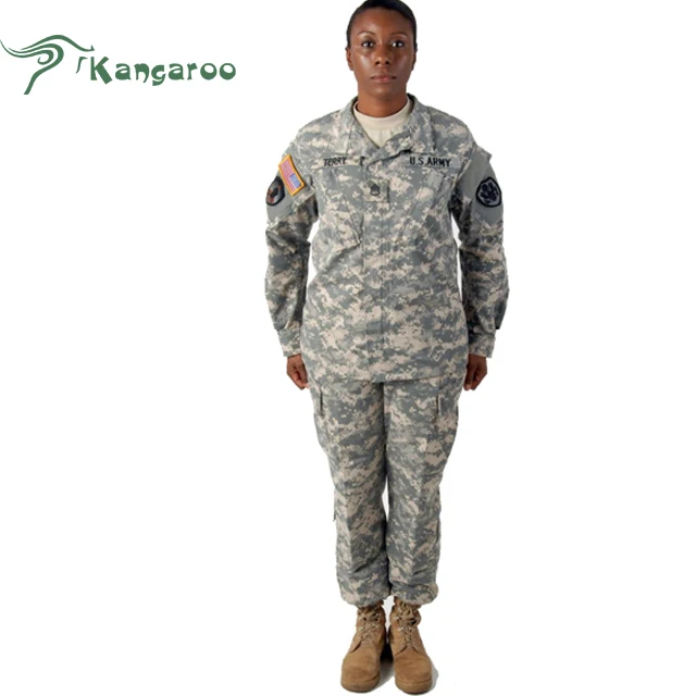 50% хлопок 50% нейлон пустыня цифровой камуфляж ACU Ливия армия форма