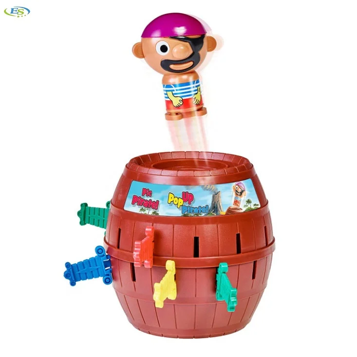 Лидер продаж на Amazon, Семейная Игра, выдвижная Пиратская Классическая Детская настольная игра, Настольная интеллектуальная игра для детей