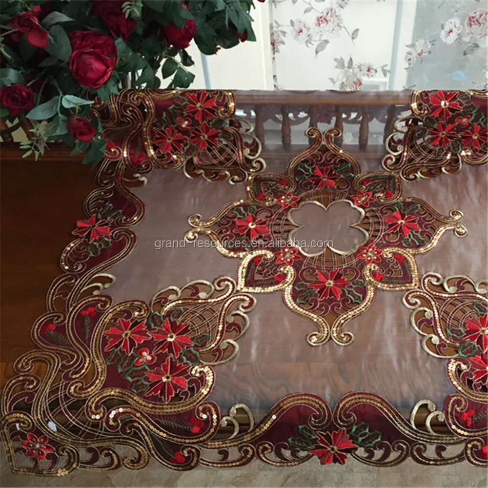 table cloth Christmas Middle East stly embroidery