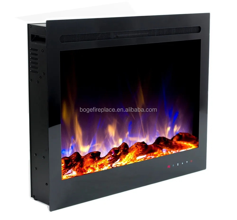 LED Artificial Flame Best Rated Wall Mount Electric Fireplace