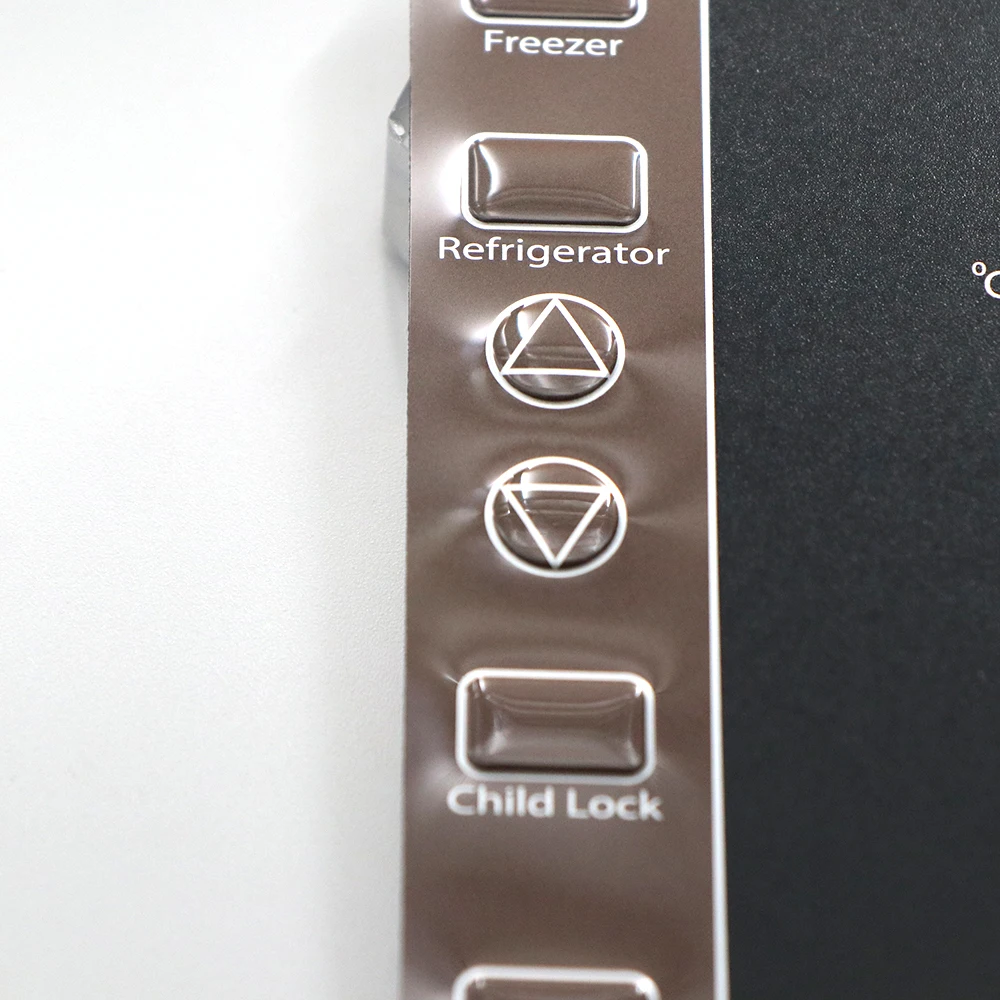 Пользовательский мембранный переключатель, поликарбонатная панель с прозрачным ЖК-экраном