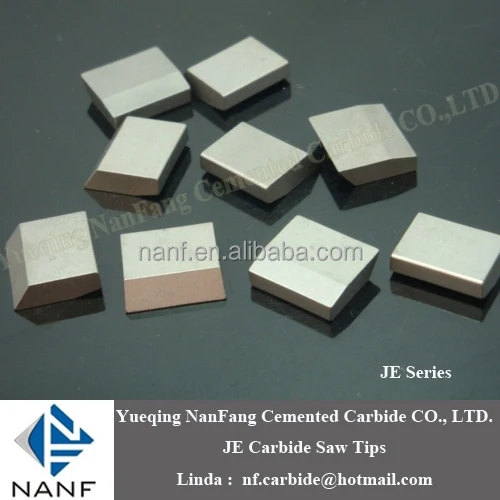 Customized YG6 YG8 good quality Tungsten Carbide Saw Tips for cutting wood,aluminium,metal