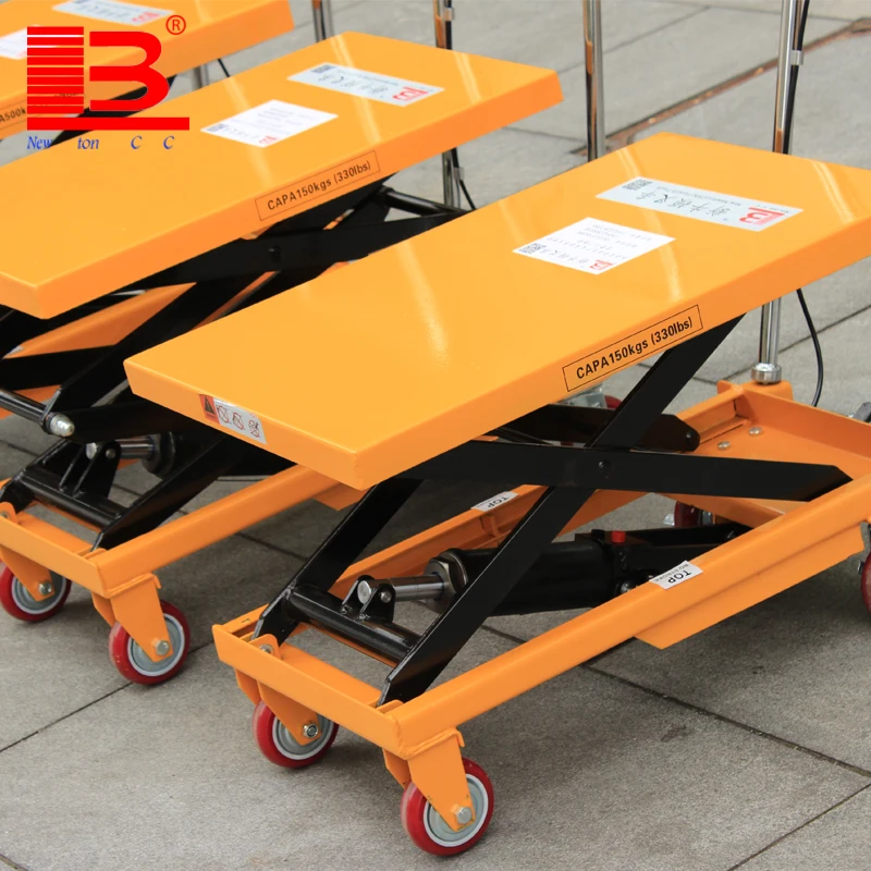 0.3ton new product warehouse scissor hydraulic lift table