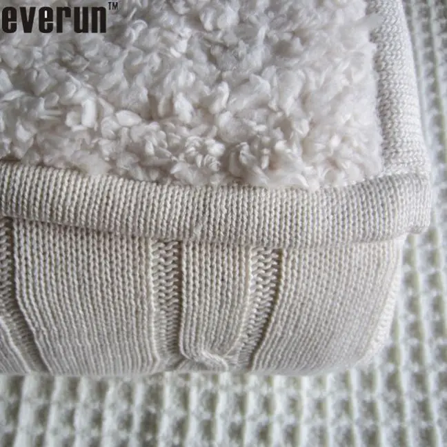 100%acrylic 100%cotton 100%wool cable knit throw blanket, with back lambswool
