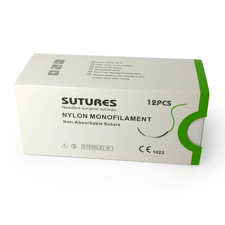 
Surgical Suture 2/0 3/0 4/0 monofilament Nylon Suture 