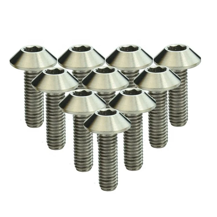 M3 M4 m5 m6 m8 m10 Titanium Button Head screw self tapping screw