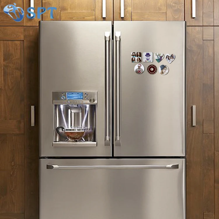 Free  Design  Wholesale Blank Sublimation MDF Fridge Magnets