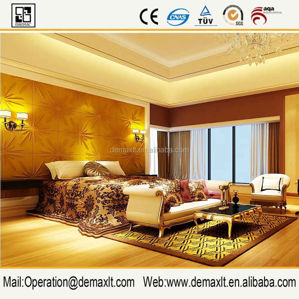 Азиатский высокий класс специализированные магазины отделочные стеновые панели 3d