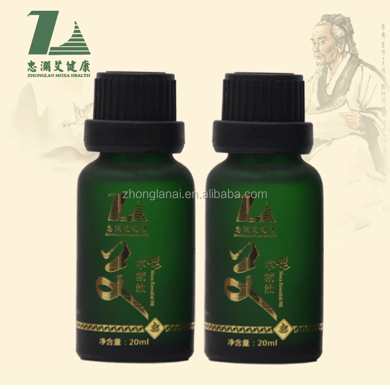 
Exquisite high-grade packaging and extract natural essence mugwort massage oil for water steam incense 
