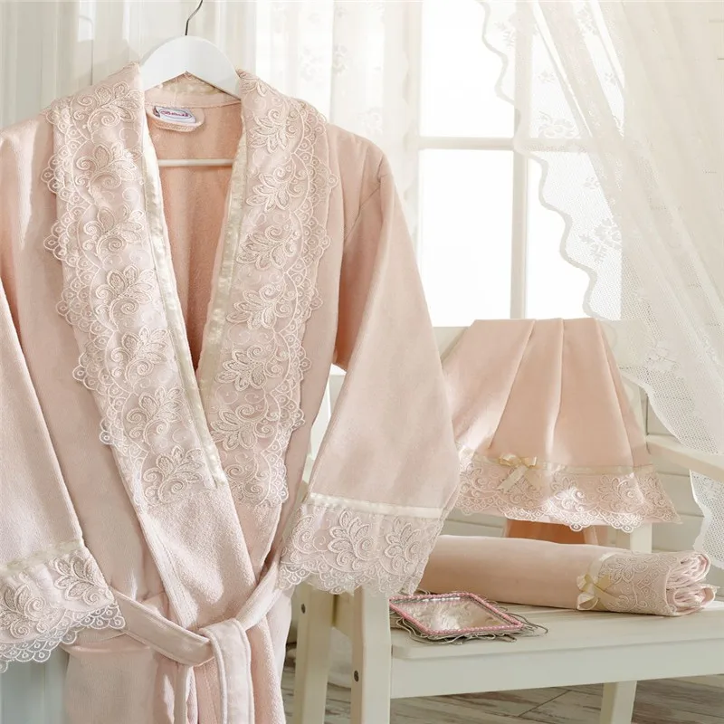 
Wholesale Comfortable Printing 100% Cotton Terry Bathrobe 