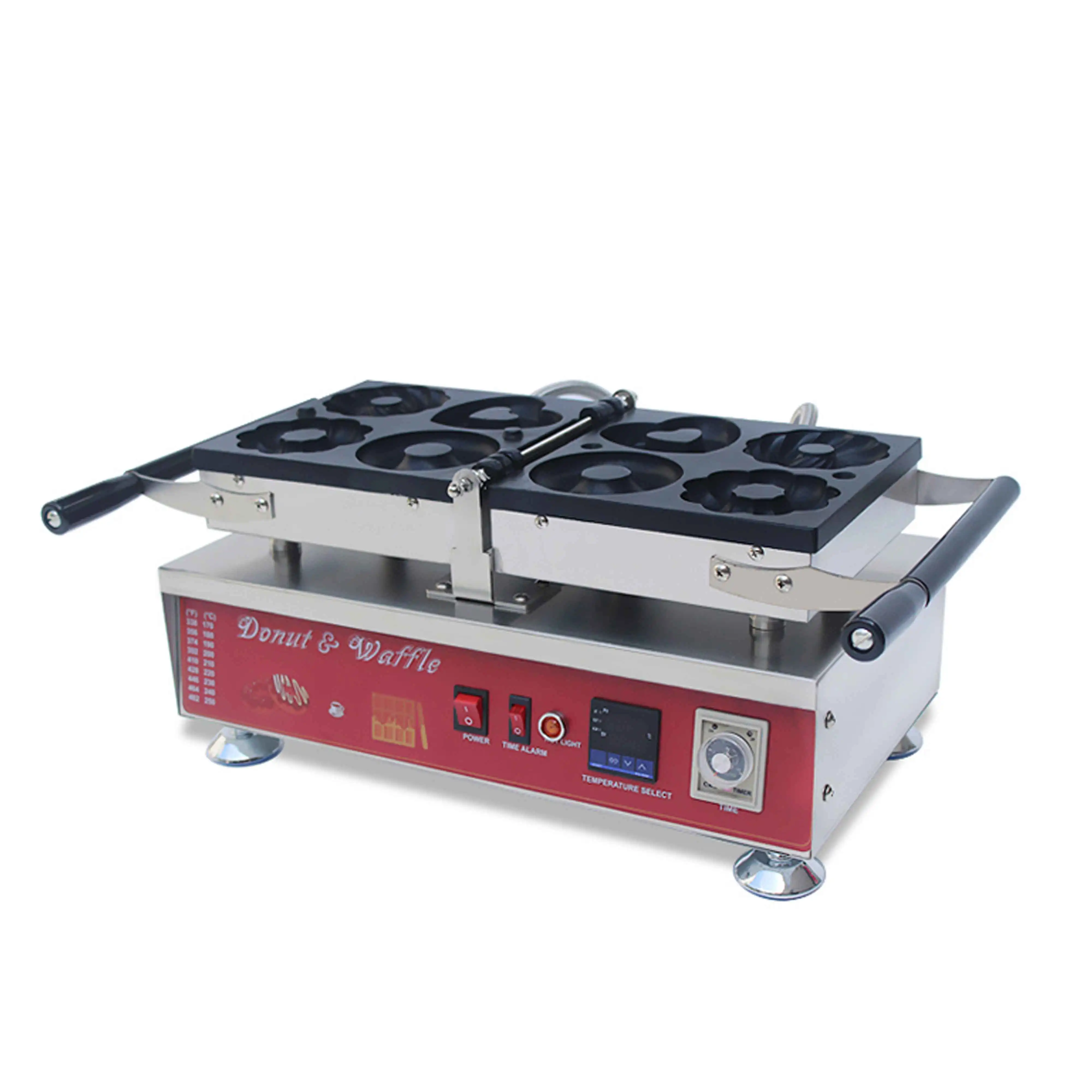 Factory price electric mini donut machine with heart flower shape