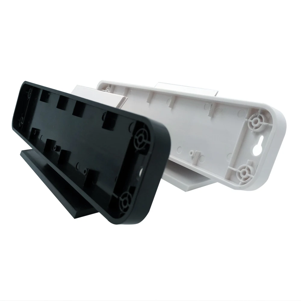 ABS plastic L shape aluminum custom nameplate sign holder frame