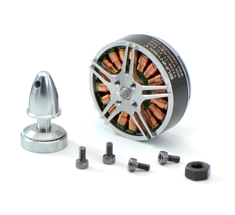 Sunnysky Wholesale  Brushless motor multicopter V4008 KV380 POWER system for RC 3D F3P EPP aerobatic airplane camera for drone