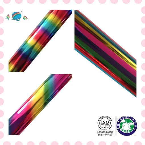 flowers hot stamping foil for textile