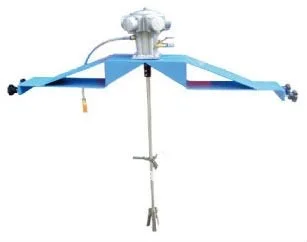 high quality IBC Barrel Agitator agitator mixerPortable horizontal plate mixer is produced in kunshan, China.