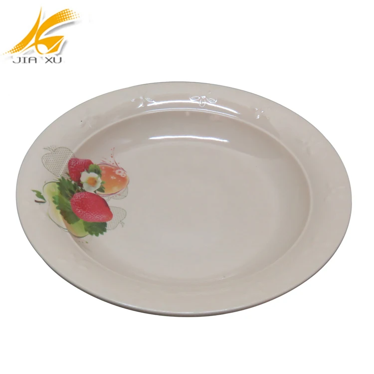 Chinese supplier dishes and plates 12pcs melamine dinner set