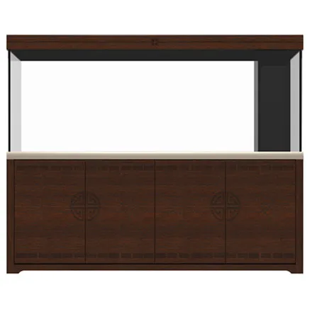 Walnut/White Grain/Rosewood/Nanmu Color Glass Aquarium VDG Series