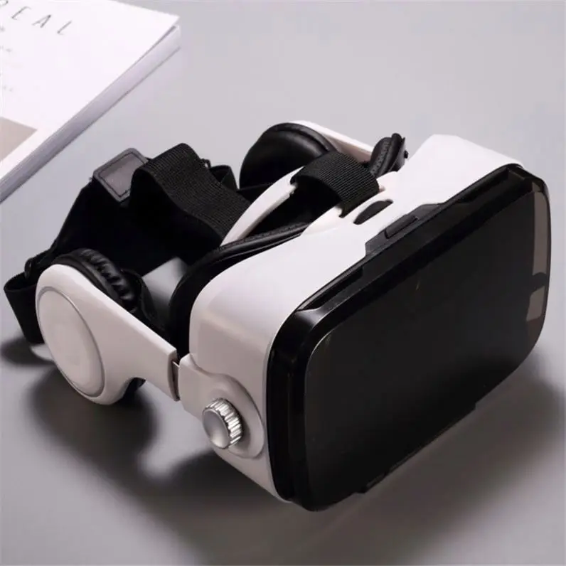 Шлем виртуальной реальности Z4, кожаный картонный шлем виртуальной реальности, VR-очки, гарнитура Vrbox Stereo VR для мобильного телефона 4-6 дюймов