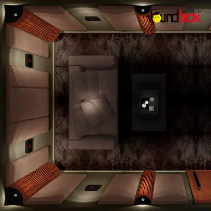 Wooden Stylish Acoustic Diffusion Solution for Home Theater, Studio and Audiovisual Rooms Diffuser Acoustic Panel HF-ARC I