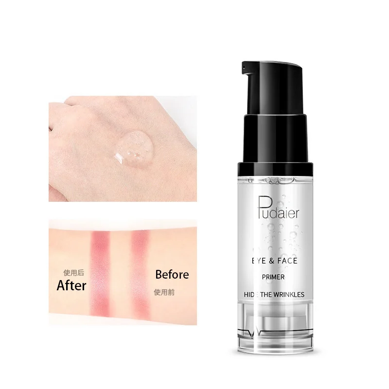 
Pudaier Makeup Foundation Moisturizer Natural Nude Face Eye Base Under Make Up Primer 