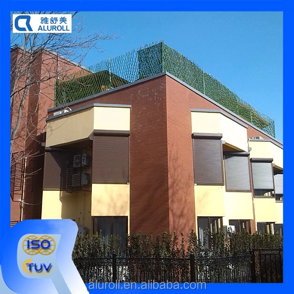 Uganda Vertical Outdoor Manual Control Aluminum Roller Shutters