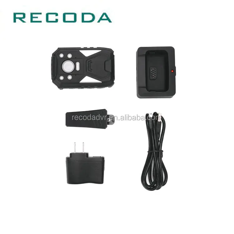 RECODA  Body Worn Camera With 3G 4G/LTE GPS WiFi Video Recorder For Law Enforcement