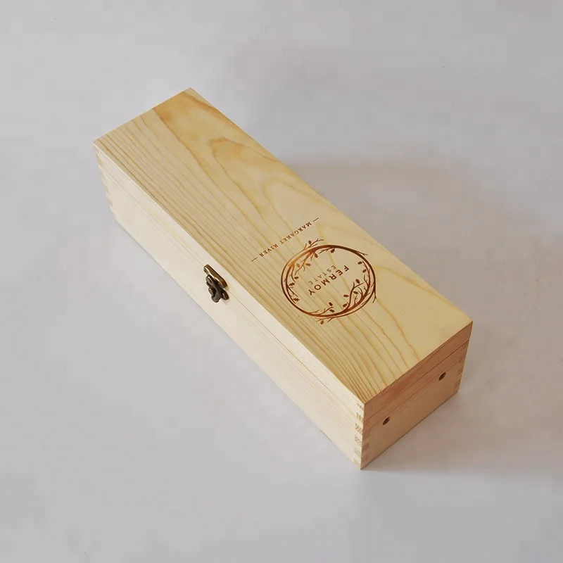 Деревянная коробка для вина из павловнии по заводской цене