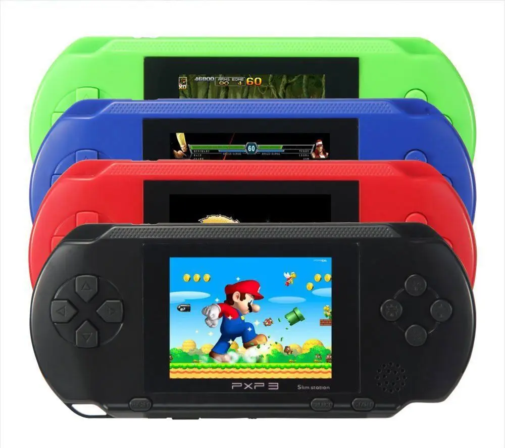 Handheld Video Gameplayer PXP3 16 Bit with 1GB memory built in many games hot seller portable vido game console 2.6 inch