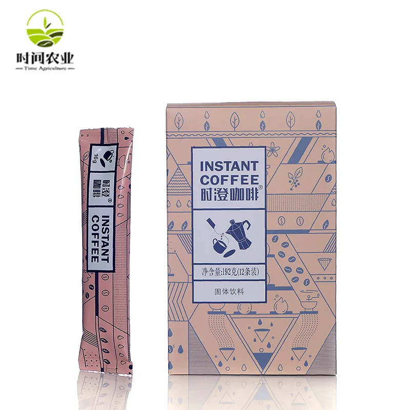 Bulk Yunnan Private Label 3 in 1 Instant Coffee Powder