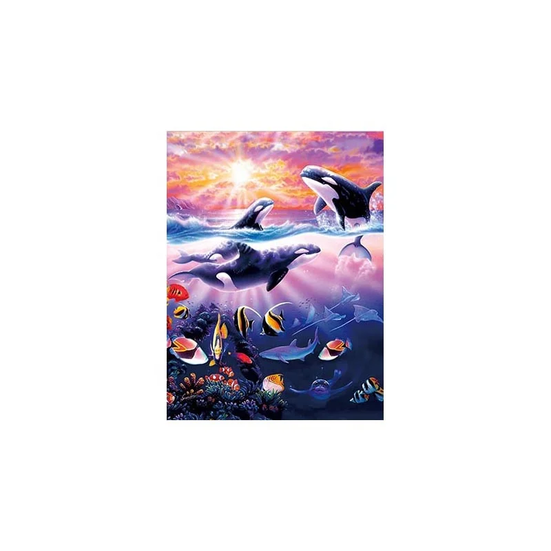 Souvenir of 3D lenticular dolphin picture for home decoration by China supplier