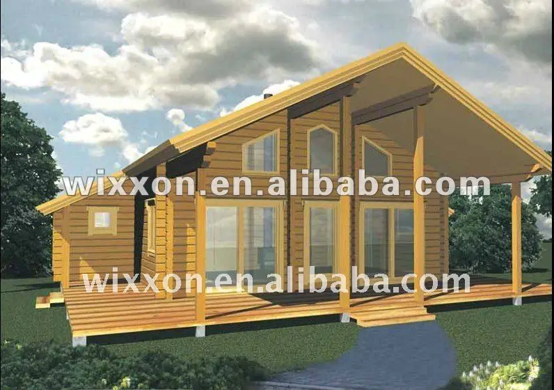 
Beautiful prefab wooden villa 