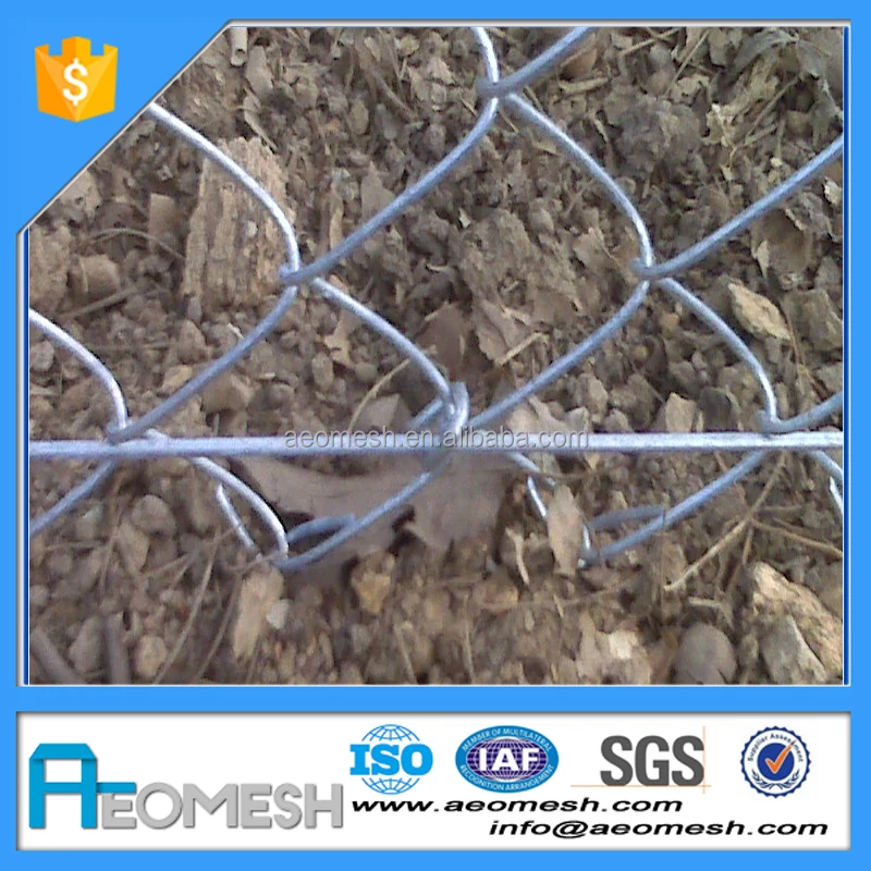 AEOMESH Beautiful 10 ft x 6 ft black PVC coated chain link fencing