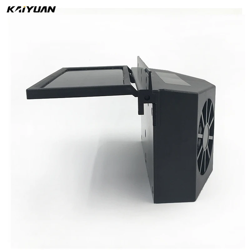 
unique car fan cool small size auto solar power ventilation 