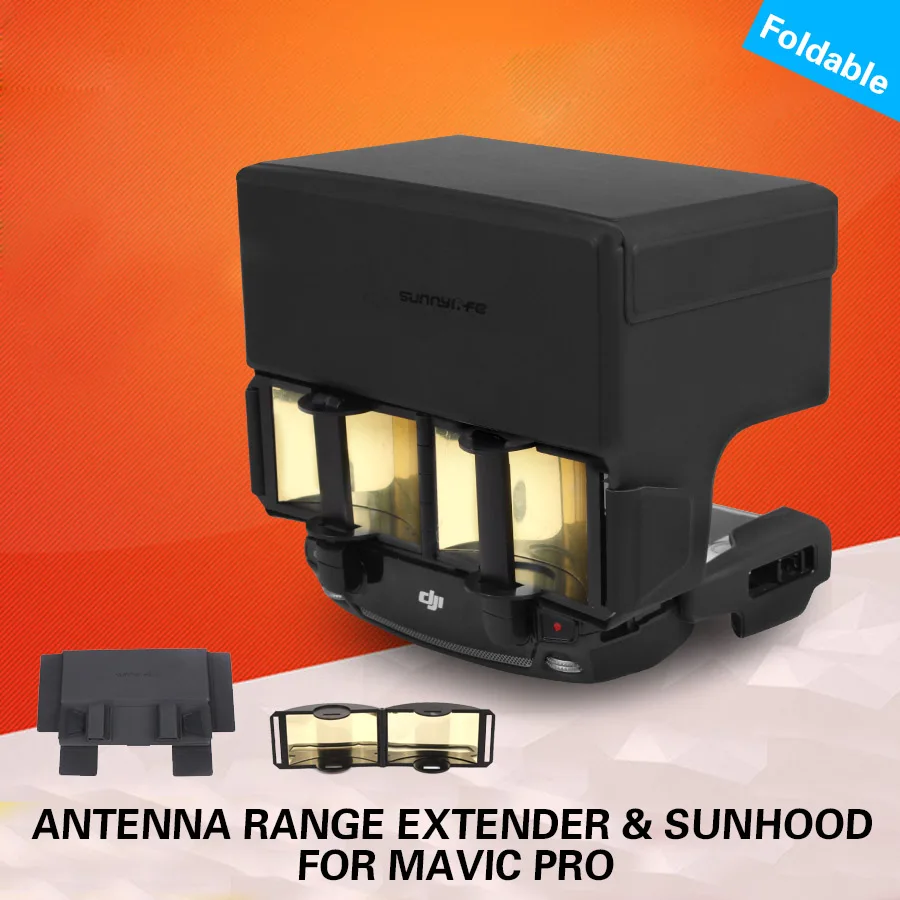 Sunnylife Antenna Range Extender Remote Controller Sunhood Sunshade Enhance Signal for MAVIC MINI SPARK MAVIC PRO MAVIC AIR
