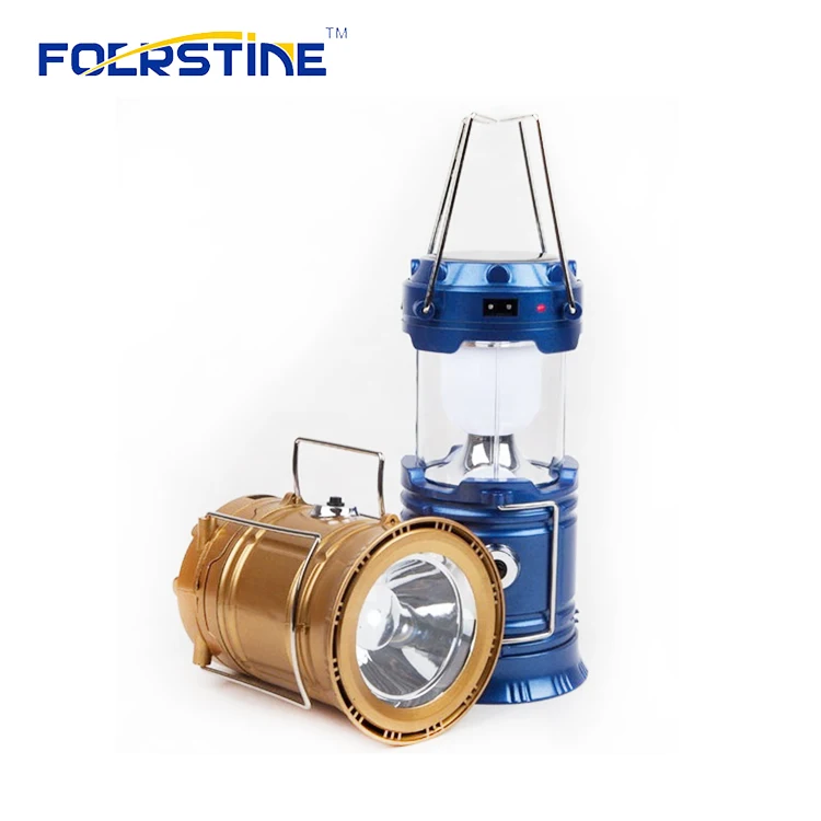 Waterproof Emergency Lamp Rechargeable Solar Battery Portable Camping Lantern